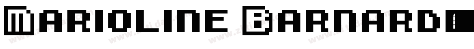 Marioline Barnard字体转换